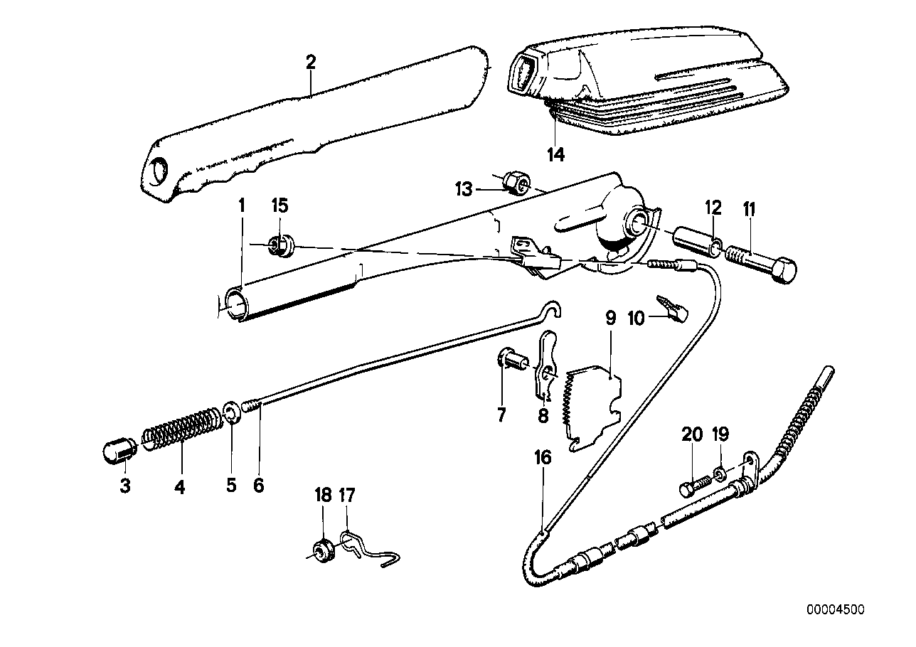 Genuine BMW 34411152241 E28 E24 Hook (Inc. M5) | ML Performance UK Car Parts