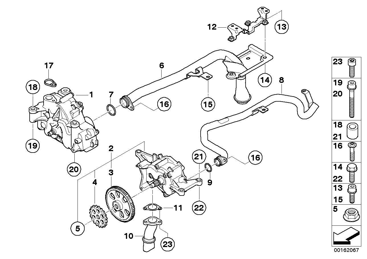 Genuine BMW 11417838312 E92 E93 E90 Oil Scavenger Pump (Inc. M3) | ML Performance UK Car Parts