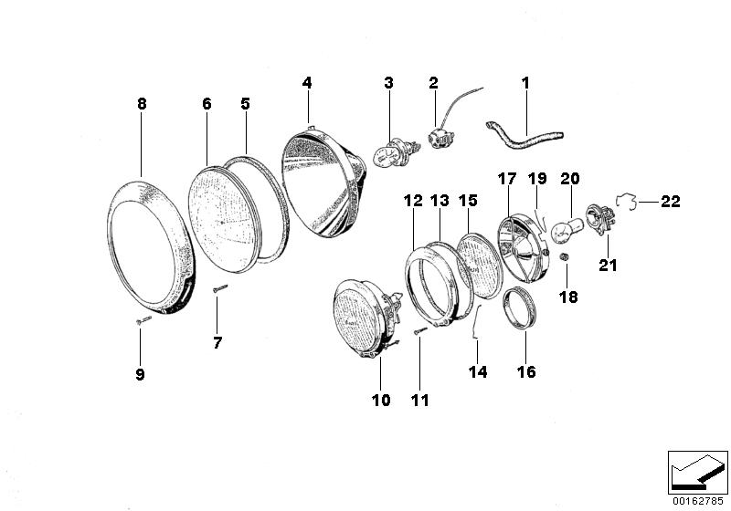 Genuine BMW 61138070196 Rubber Grommet (Inc. R68, R51/2 & 502) | ML Performance UK Car Parts