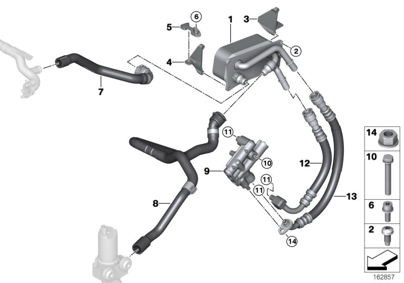 Genuine BMW 17212283787 E92 E90 E93 Regulator For Oil Temperature (Inc. M3) | ML Performance UK Car Parts