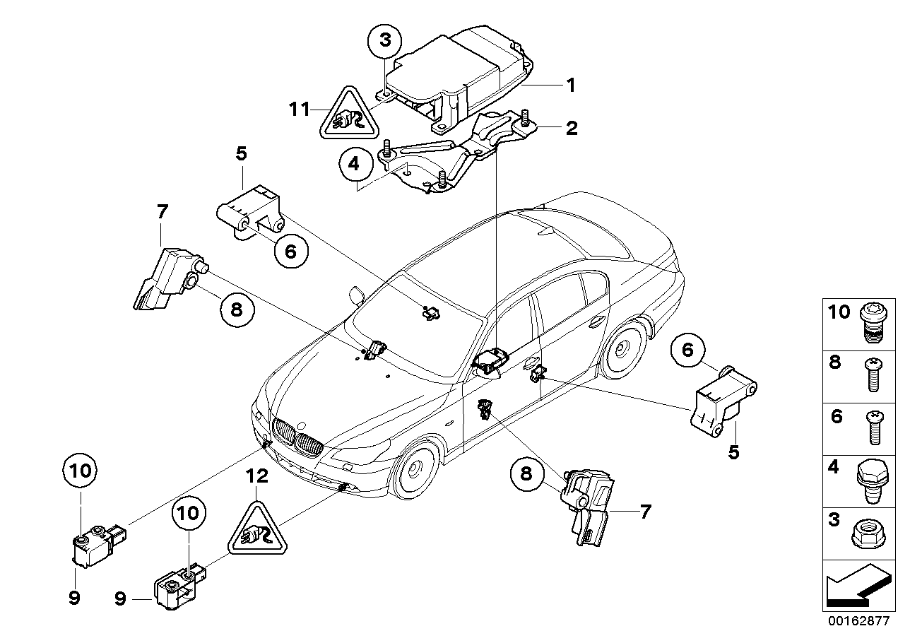 Genuine BMW 61136939878 E60 E63 E86 Protective Cap, Uncoded 40 POL. (Inc. 650i, 635d & 525xi) | ML Performance UK Car Parts