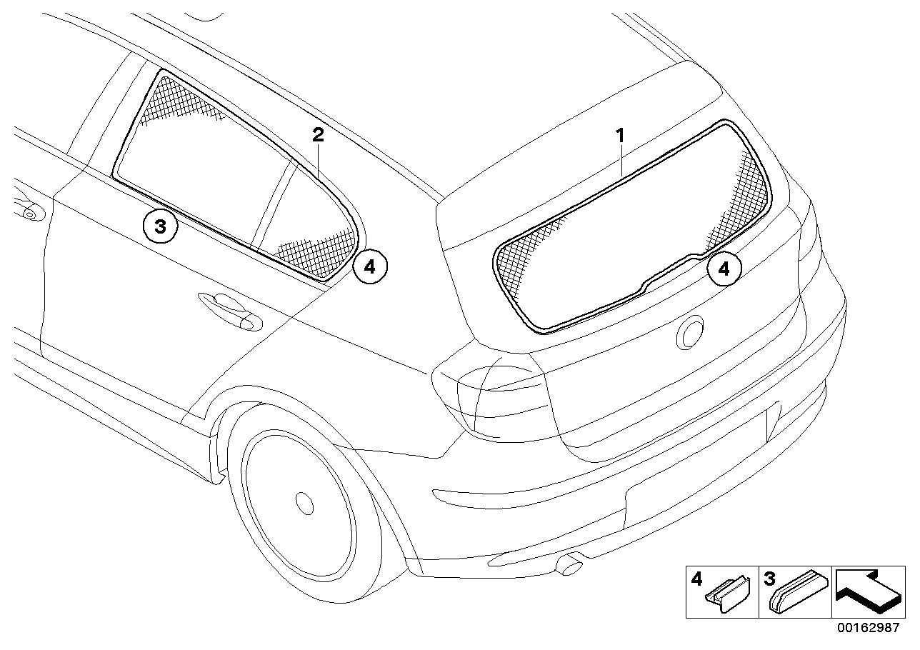 Genuine BMW Mini 51460412111 R50 E70 E82 L-Bracket (Inc. 118d) | ML Performance UK Car Parts