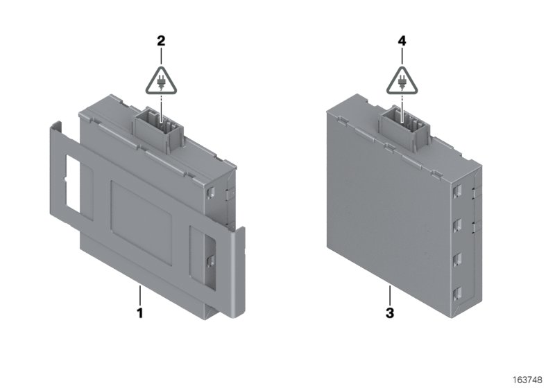 Genuine BMW 61136931912 G11 F39 E81 Socket Housing, Uncloded 10 POL. (Inc. X6 30dX) | ML Performance UK Car Parts