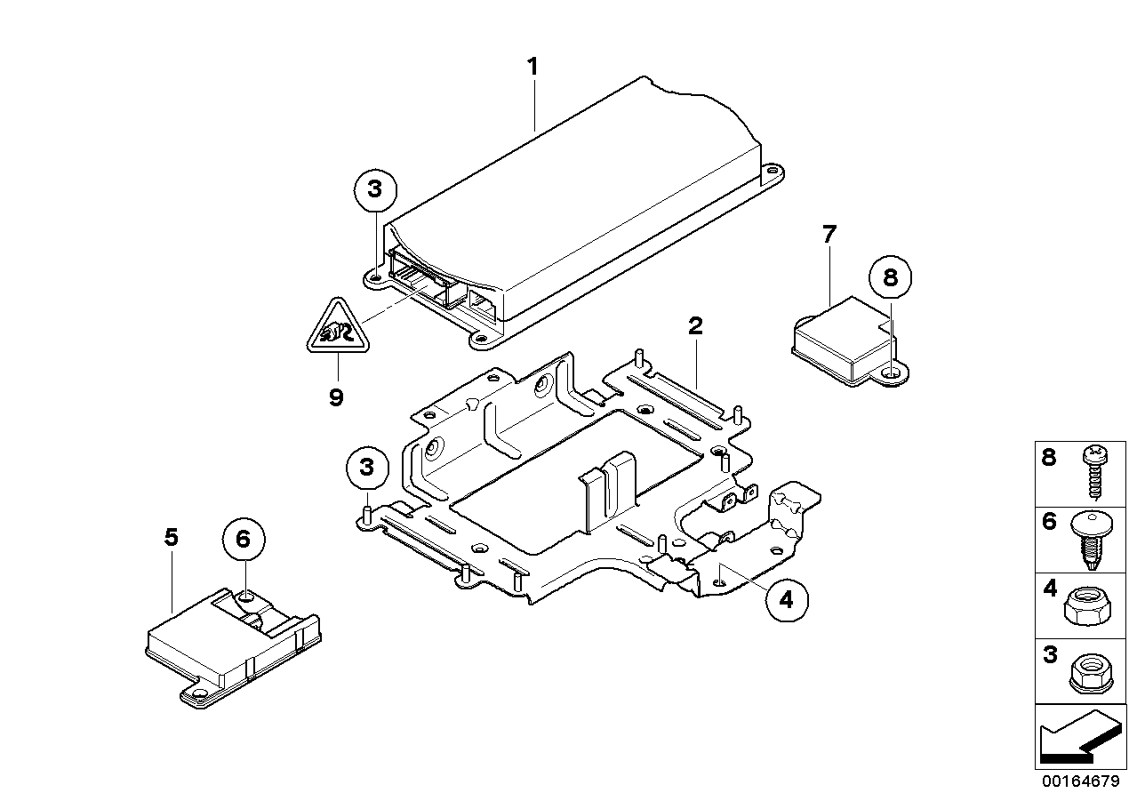 Genuine BMW 84109231092 E92 E90 E88 Exch. Telematics Control Unit GSM (Inc. 325xi, 135i & M3) | ML Performance UK Car Parts