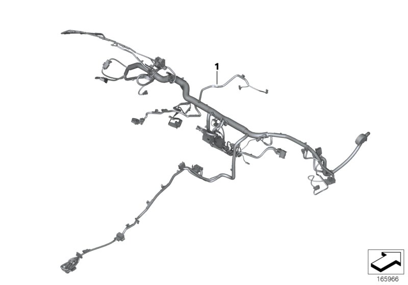 Genuine BMW 61119117449 E90 E92 E91 Wiring Harness, Instrument Panel (Inc. 316i, 335i & 320d) | ML Performance UK Car Parts