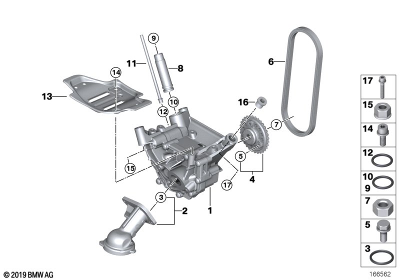 Genuine BMW 11417562090 E72 F06 RR6 Profile-Gasket (Inc. Alpina B7L, 750Li & 550iX) | ML Performance UK Car Parts