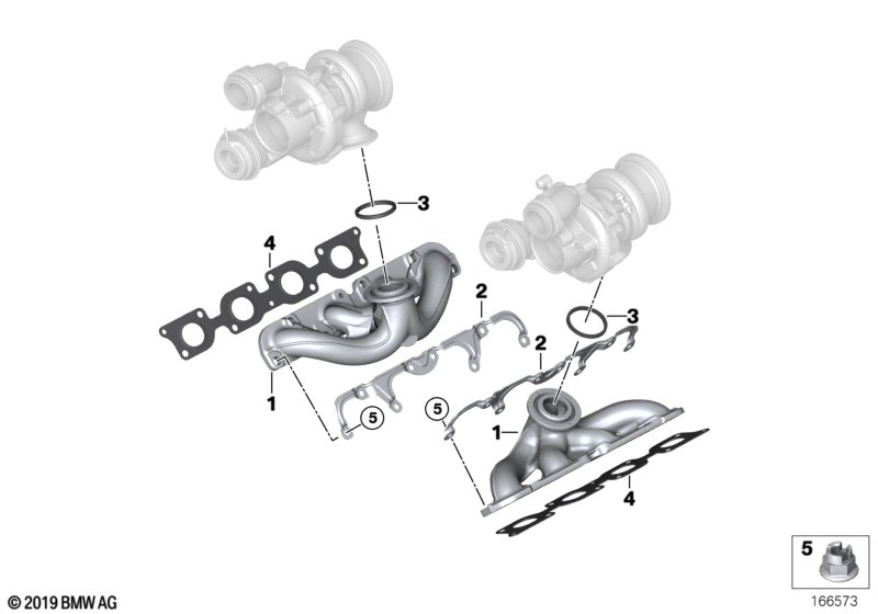 Genuine BMW 11627576991 E71 F01 F04 Gasket (Inc. Hybrid 7, 750LiX & X6 50iX 4.4) | ML Performance UK Car Parts