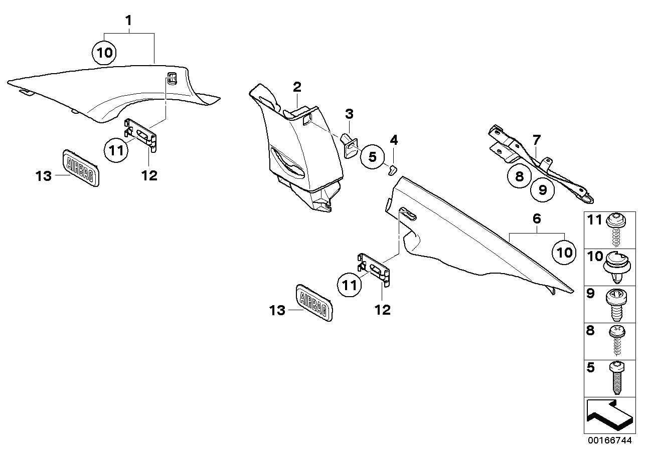 Genuine BMW 51438046665 F87 F22 Cap For Clothes Hook SCHWARZ (Inc. 220i) | ML Performance UK Car Parts