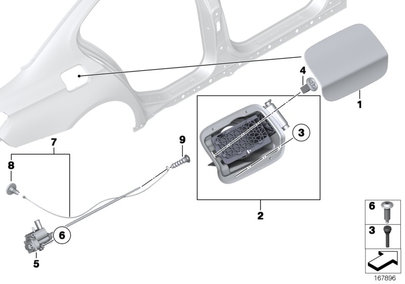 Genuine BMW 51177198171 F02 F04 F03 Cover Pot (Inc. ALPINA B7L, 750LiX 4.4 & 760LiS) | ML Performance UK Car Parts