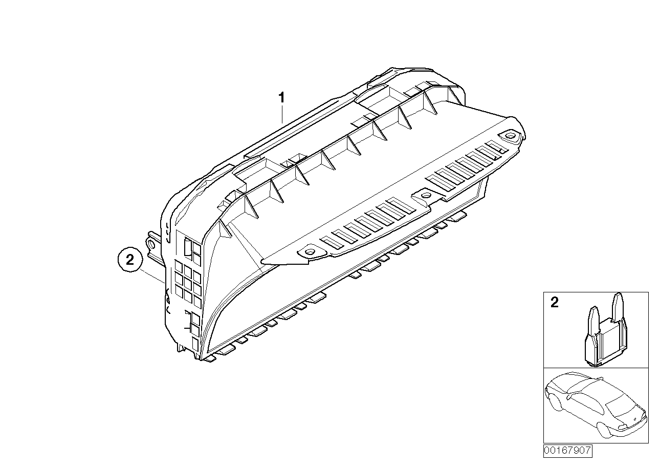 Genuine BMW 65826929507 E66 E65 E67 At-Control Display 8,8