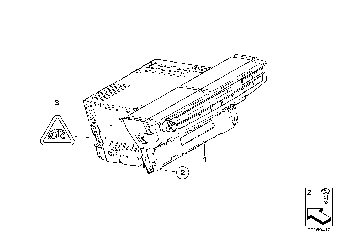 Genuine BMW 65839165855 E70 E71 At-Ccc Cd (Inc. X5) | ML Performance UK Car Parts