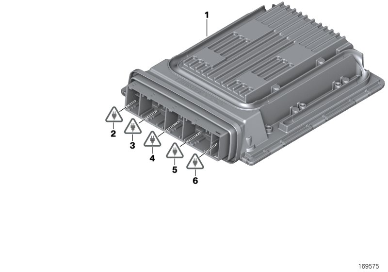 Genuine BMW 12147649411 E70 E71 Exch. Basic Control Unit Dme MSD85 (Inc. X5 50iX & X6 50iX) | ML Performance UK Car Parts