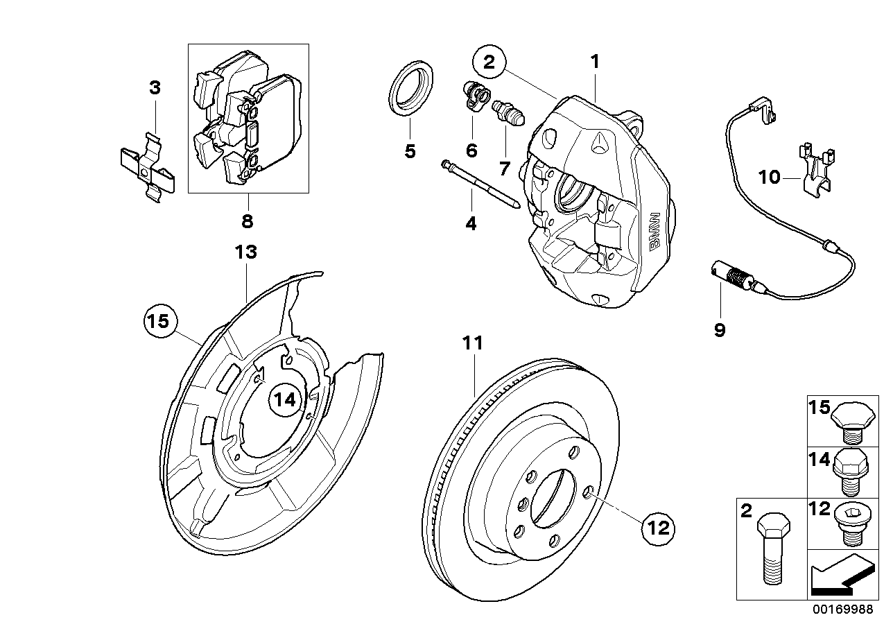 Genuine BMW 34216855003 E82 E88 Brake Disc, Ventilated 324X22 (Inc. 123d & 135i) | ML Performance UK Car Parts