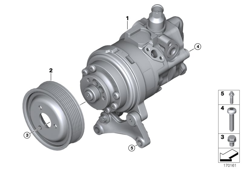 Genuine BMW 32416787345 E71 Tandem Pump (Inc. X6 35iX) | ML Performance UK Car Parts