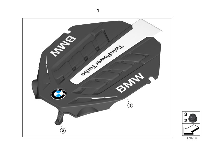 Genuine BMW 13717588499 F12 F06 F04 Insert (Inc. 750LiX 4.4, 550iX & 750Li) | ML Performance UK Car Parts