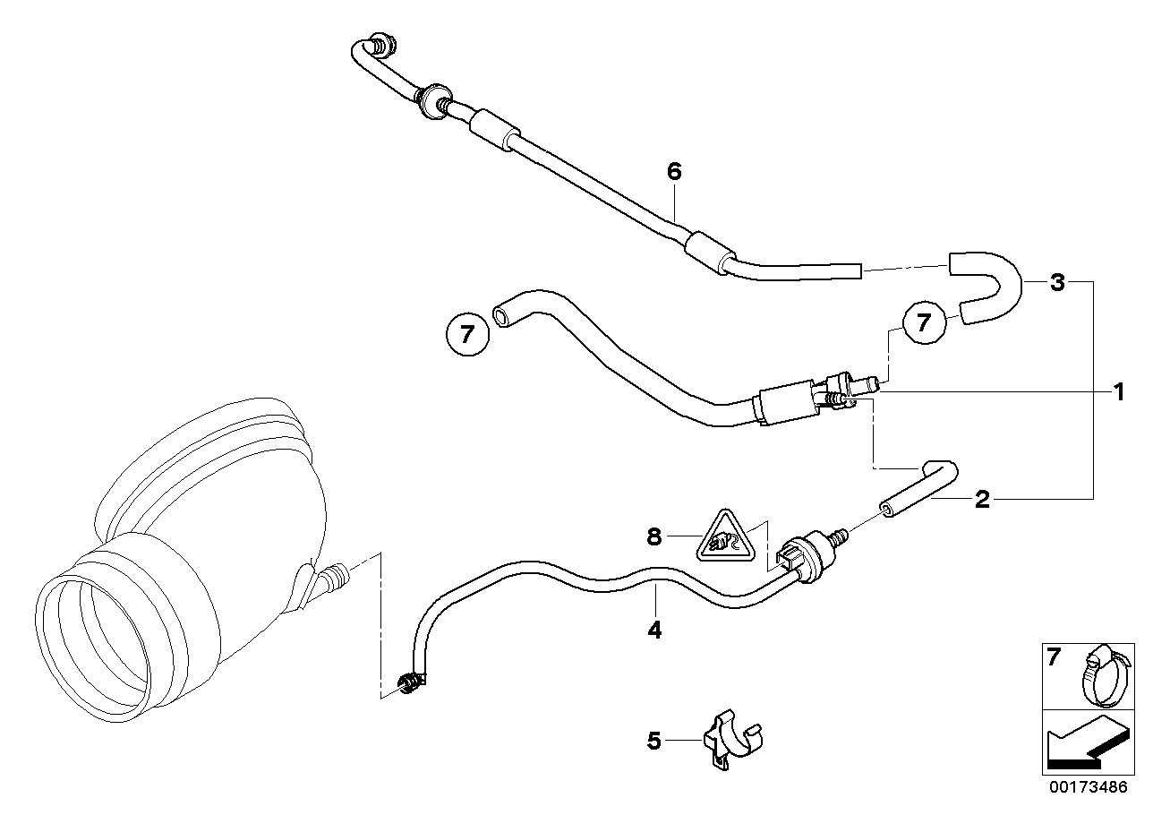 Genuine BMW 11617836602 E85 E86 Sucking Jet Pump With Lines (Inc. Z4 M3.2) | ML Performance UK Car Parts