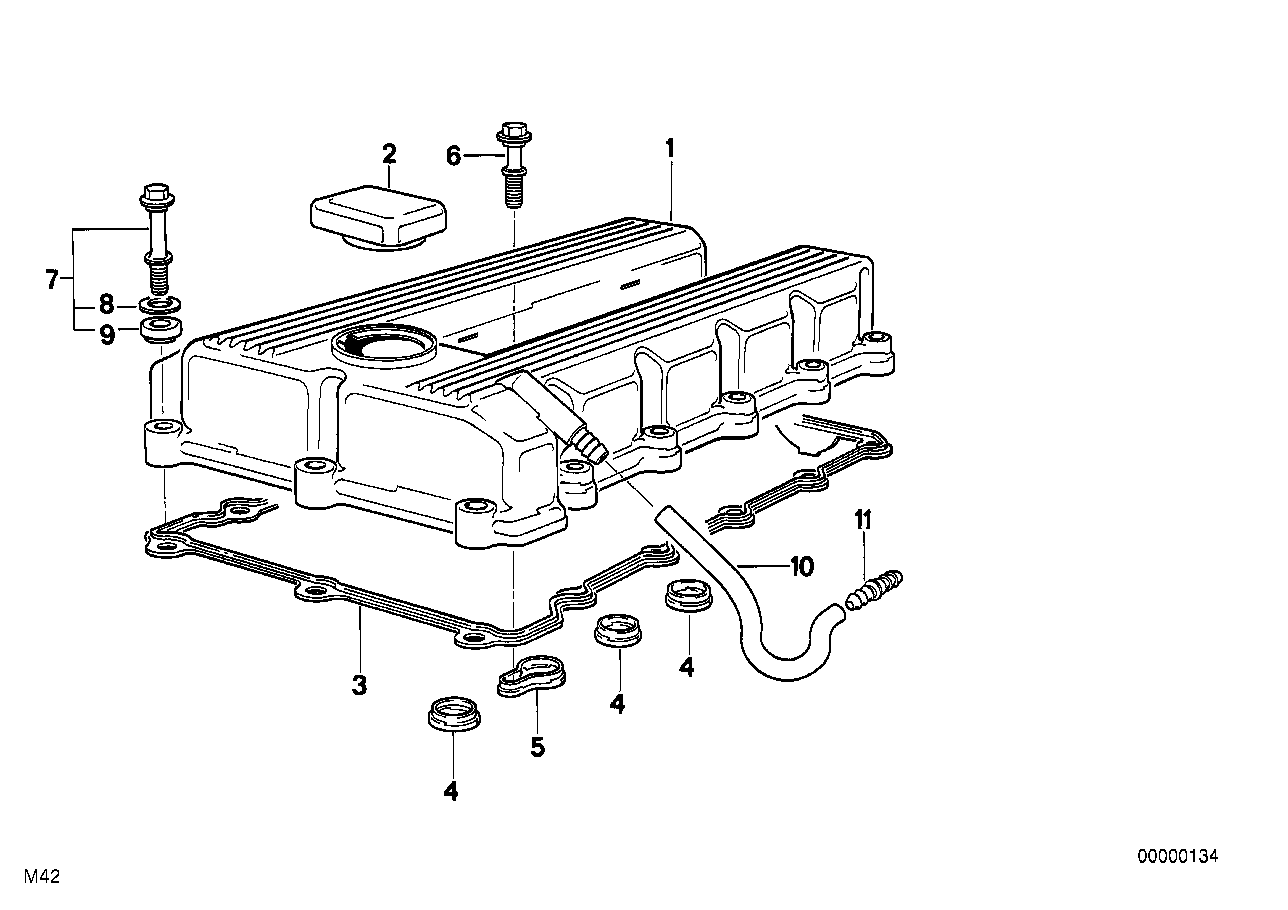 Genuine BMW 11151727393 E30 Connector (Inc. 318i & 318is) | ML Performance UK Car Parts