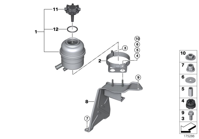 Genuine BMW 32416771807 E90 E91 E82 Bracket, Oil Carrier (Inc. M Coupé, 335xi & 335is) | ML Performance UK Car Parts