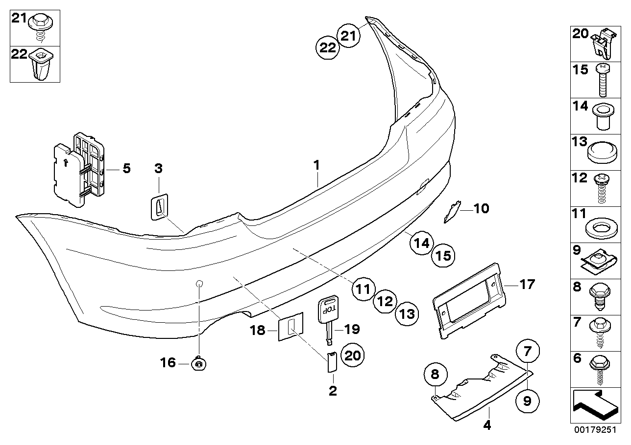 Genuine BMW 51127164686 E46 E82 E85 Clamp (Inc. 320td) | ML Performance UK Car Parts