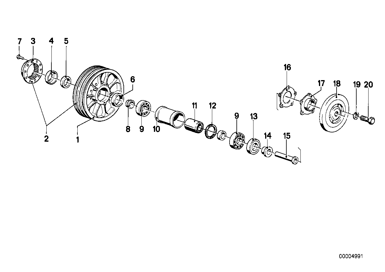 Genuine BMW 36311232525 Driving Dog (Inc. R45T/N, R45 & R 75) | ML Performance UK Car Parts