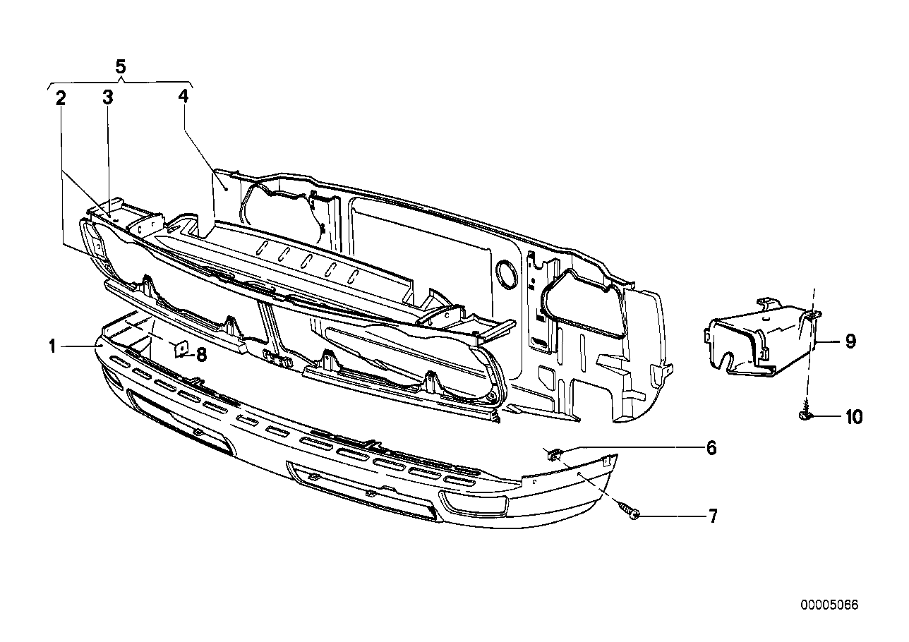 Genuine BMW 51711822439 E12 E24 Air Channel Left (Inc. 628CSi, 520 & 520i) | ML Performance UK Car Parts