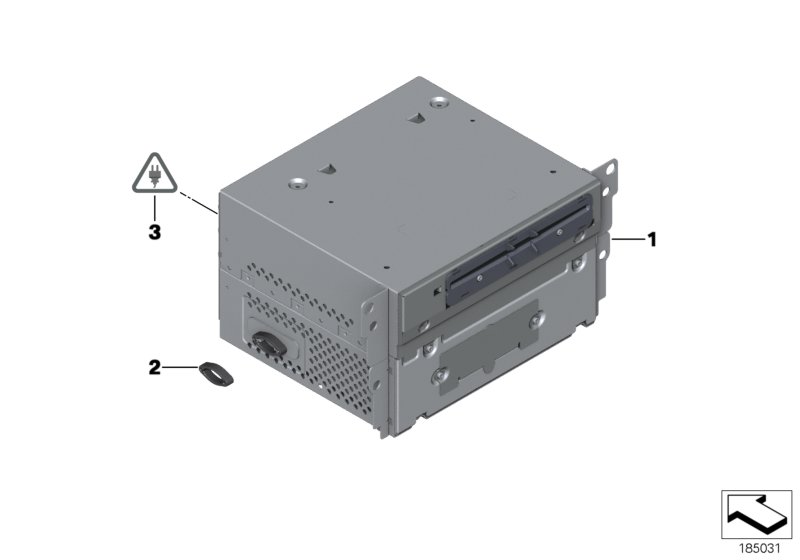 Genuine BMW 65129170513 F02 F11 F03 Car Infotainment Computer KOREA (Inc. 528i, 528iX & 730i) | ML Performance UK Car Parts