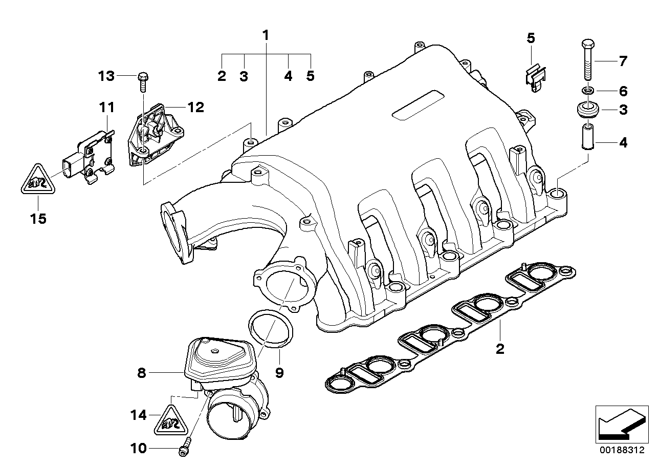 Genuine BMW 11617792509 E65 Decoupling Element (Inc. 745d) | ML Performance UK Car Parts