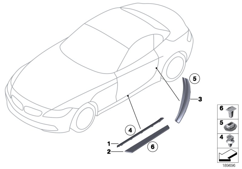 Genuine BMW 07149175328 E89 Clip (Inc. Z4) | ML Performance UK Car Parts