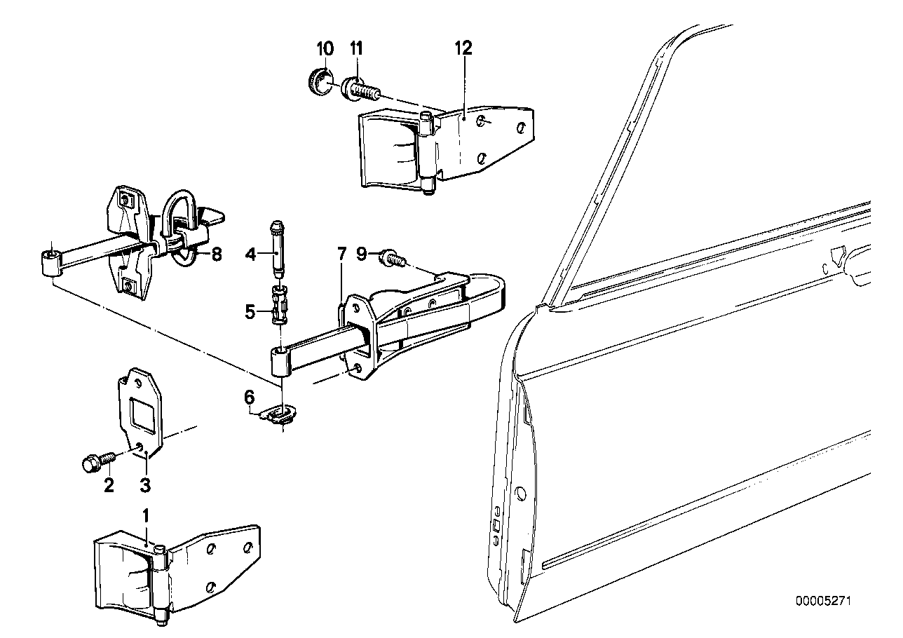 Genuine BMW 51211854807 E23 Clamp (Inc. 728) | ML Performance UK Car Parts