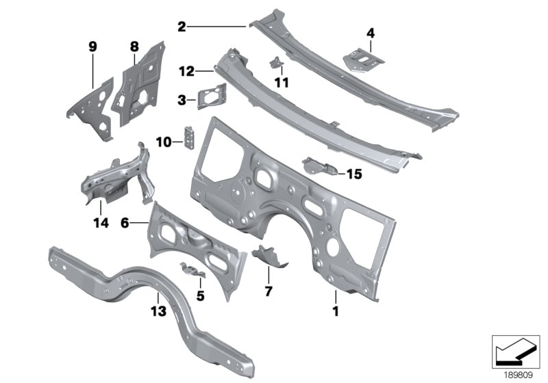 Genuine BMW 41137204083 Mount For Axle Tube (Inc. Ghost EWB, Hybrid 5 & M6) | ML Performance UK Car Parts