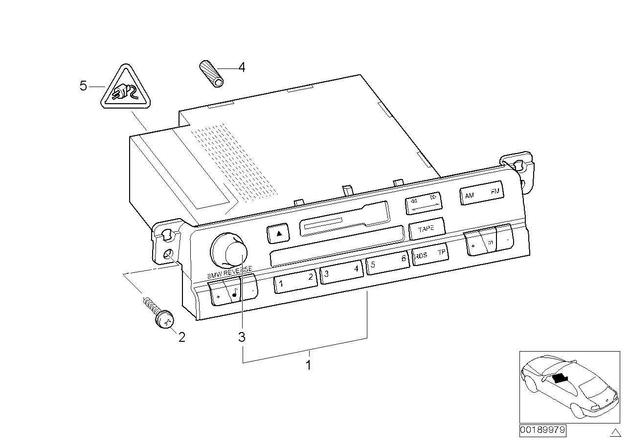 Genuine BMW 61131390416 E46 Plug Housing 17 POL. (Inc. 328Ci) | ML Performance UK Car Parts