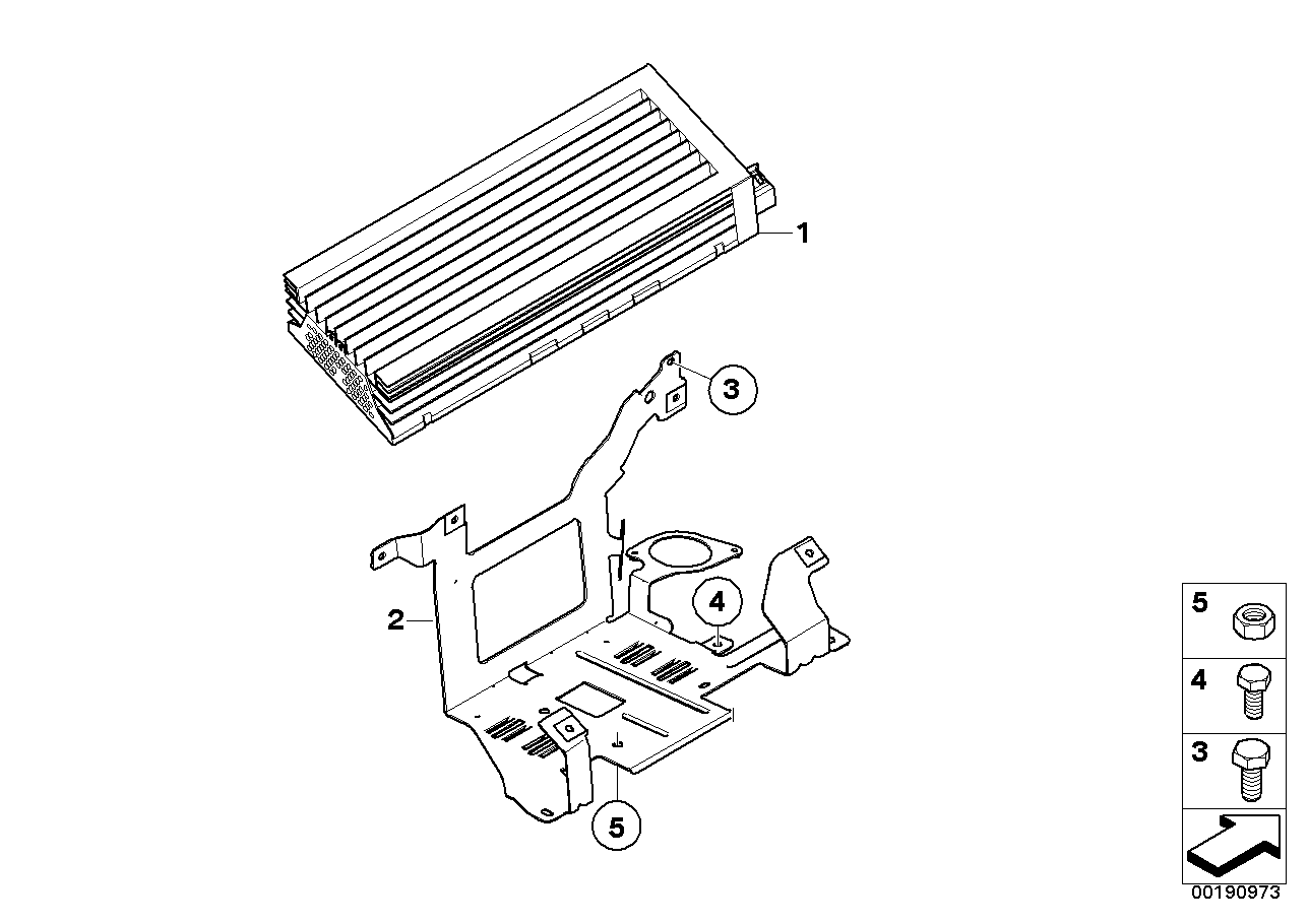 Genuine BMW 65128054808 E64 E92 E61 Amplifier For Individual Audio System (Inc. 330xi, 523i & 335d) | ML Performance UK Car Parts