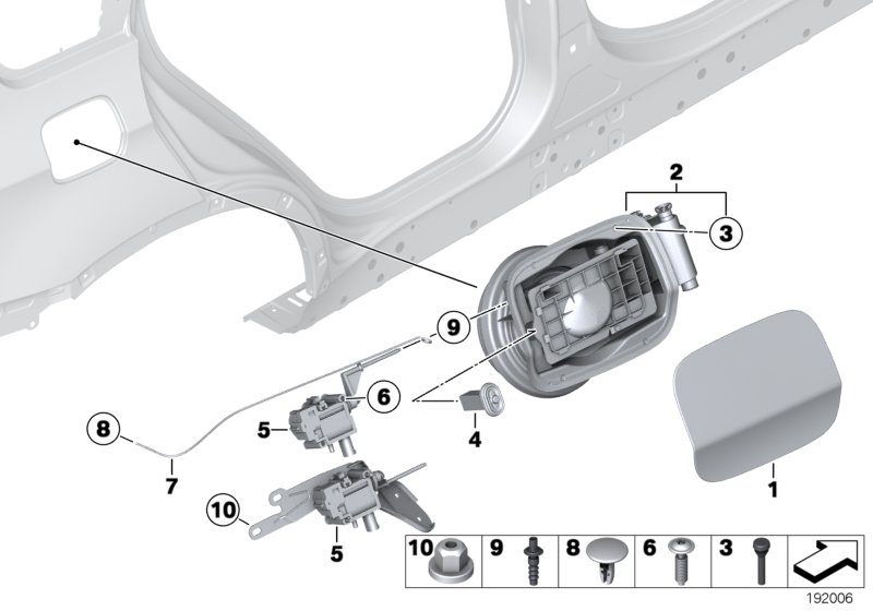 Genuine BMW 51177202345 E72 Cover Pot (Inc. Hybrid X6) | ML Performance UK Car Parts