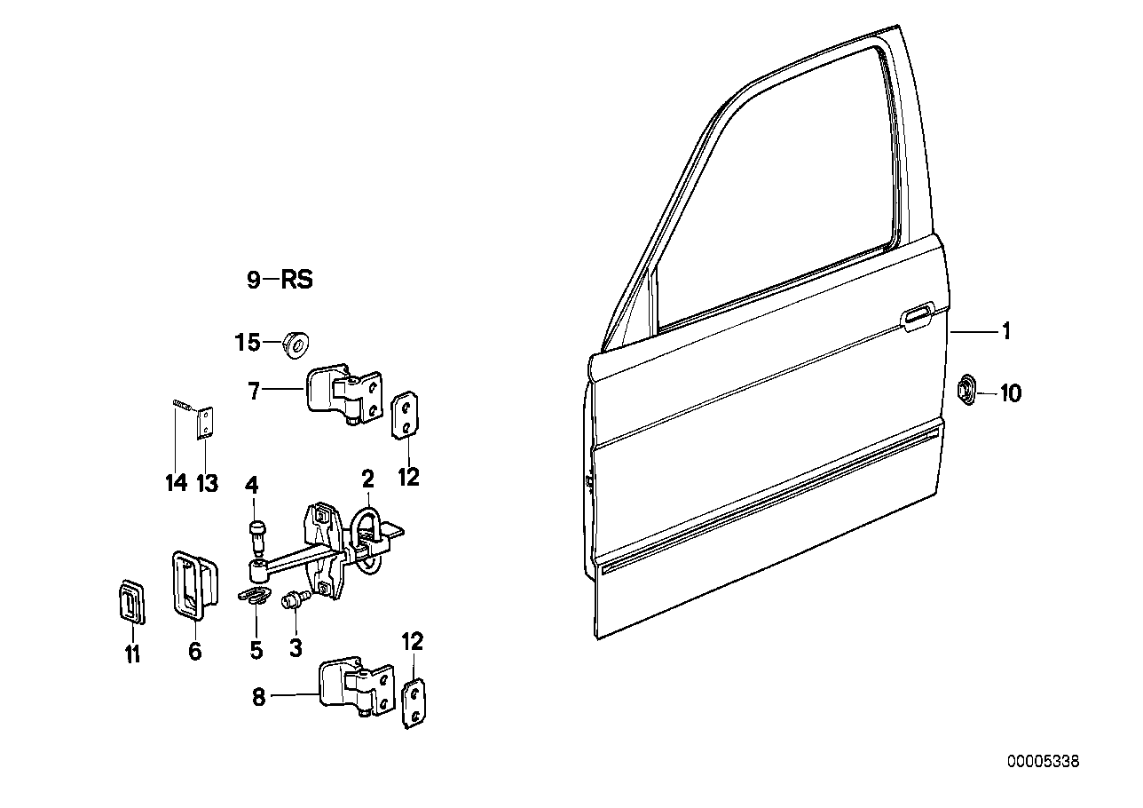 Genuine BMW 51711938836 E34 E32 Cover (Inc. 750i, 530i & 735iL) | ML Performance UK Car Parts