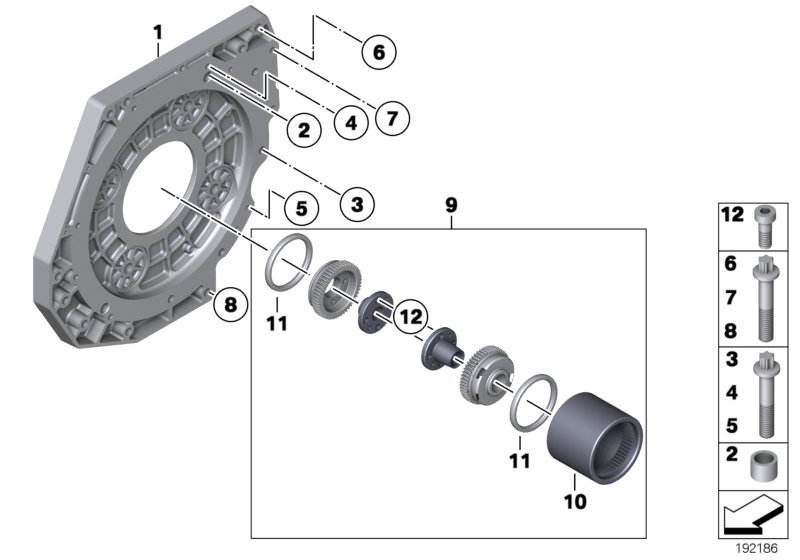 Genuine BMW 11117581549 R56 Dowel 14X20 (Inc. One Eco 55kW, One Eco & Cooper D) | ML Performance UK Car Parts