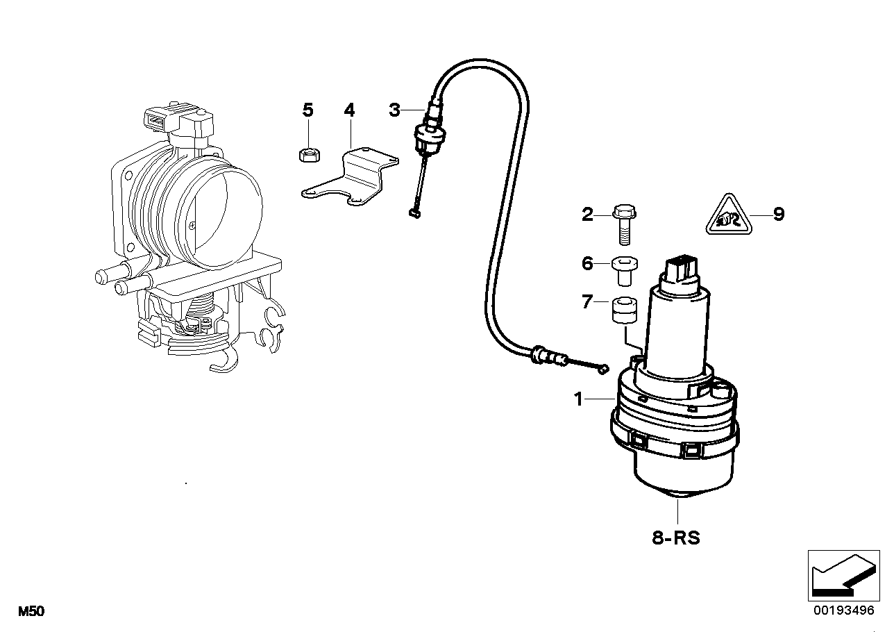 Genuine BMW 35401164338 E39 Grommet (Inc. 540iP, 530i & 520i) | ML Performance UK Car Parts