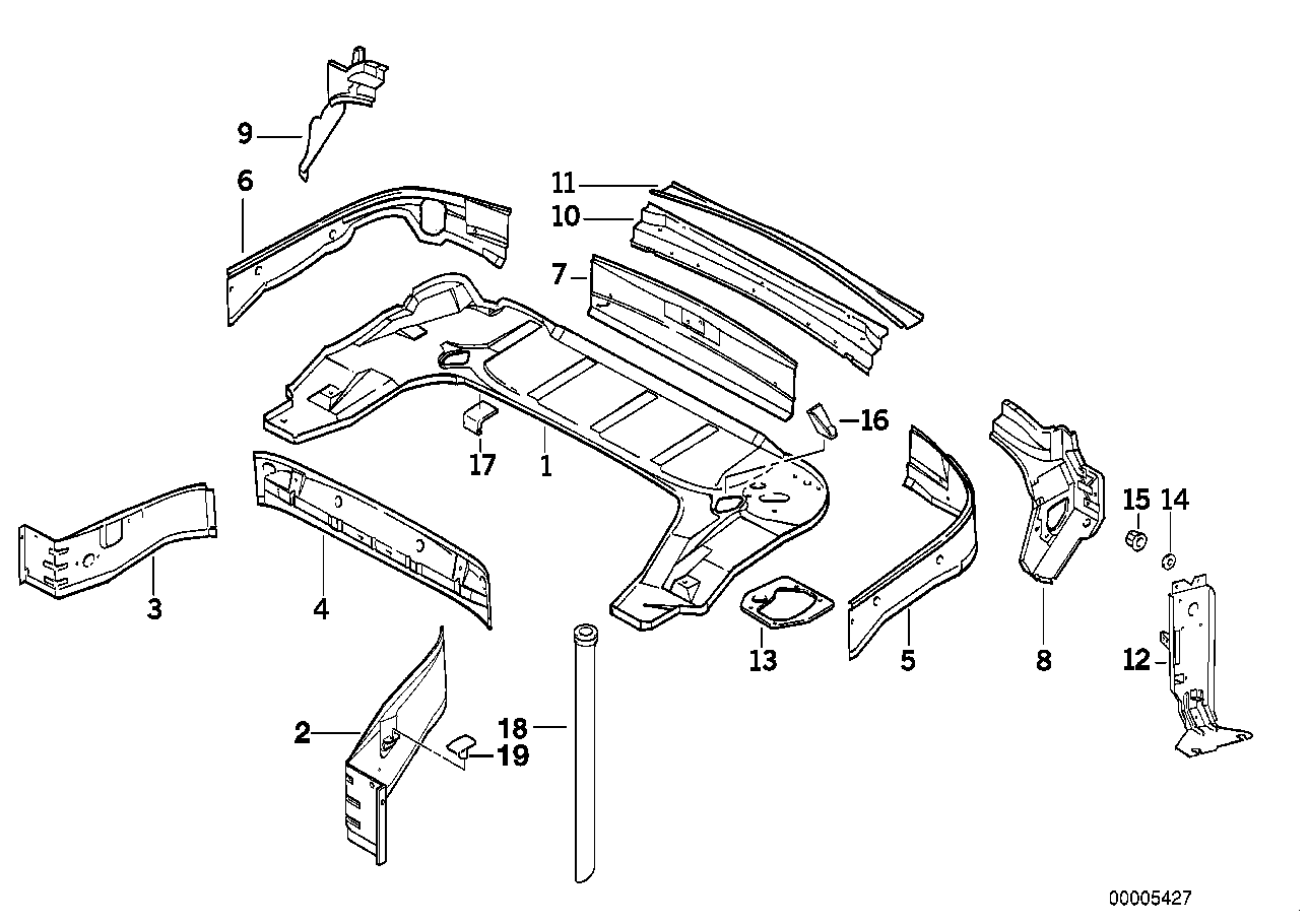 Genuine BMW 51258161694 E36 Motor Bracket Of Folding Top Flap (Inc. M3, 320i & 325i) | ML Performance UK Car Parts