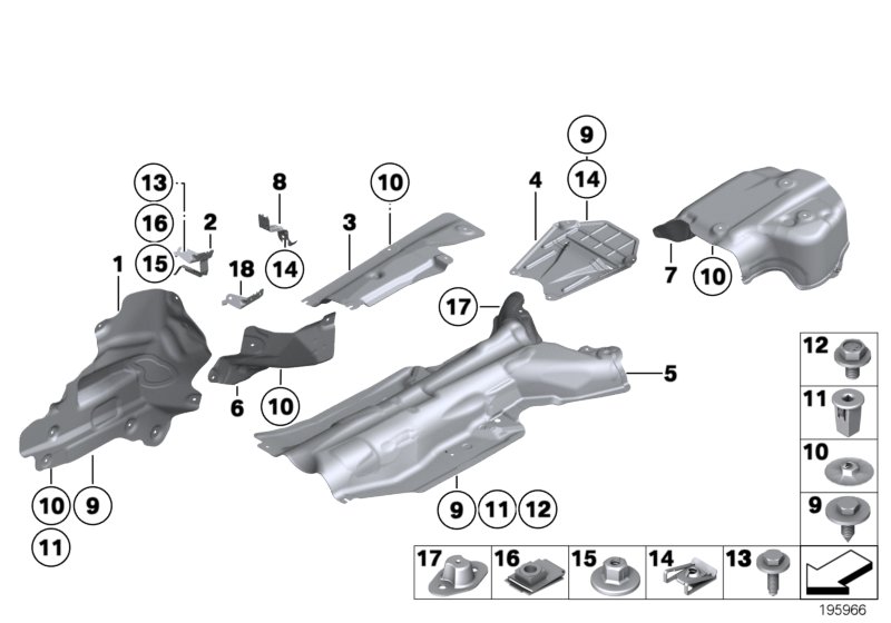 Genuine BMW 51487191084 E89 Heat Shield For Thrust Arm Cover (Inc. Z4) | ML Performance UK Car Parts