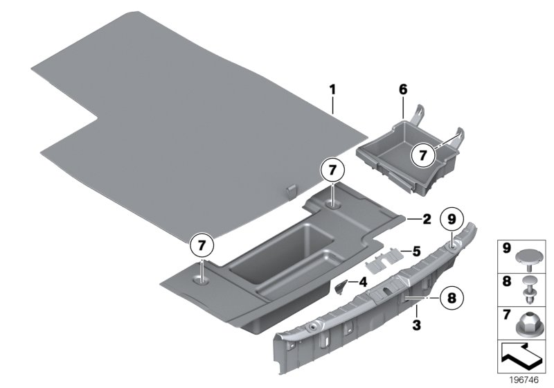 Genuine BMW 51479113340 Loading Sill Cover (Inc. 740d, 750iX & 750LiX 4.0) | ML Performance UK Car Parts