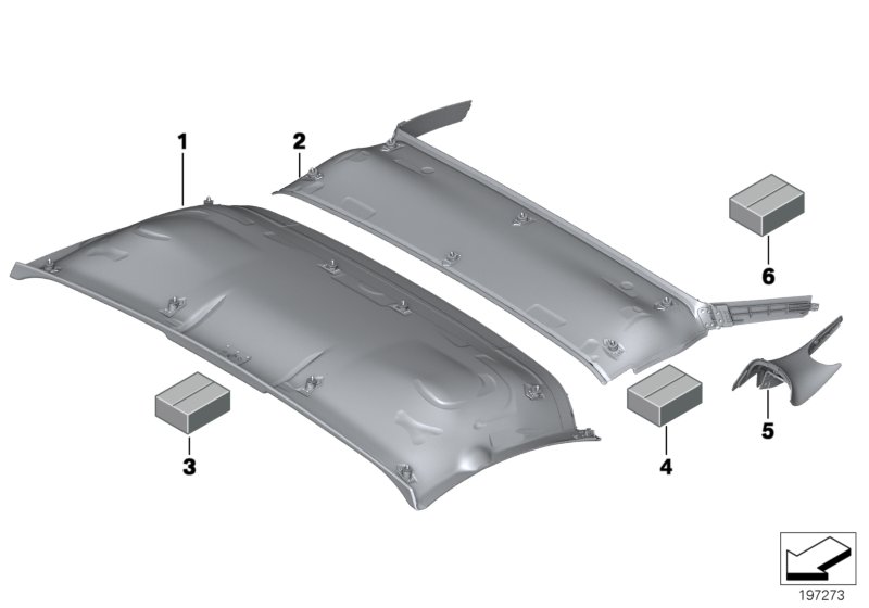 Genuine BMW 54377256891 E89 Fastening Set For Covers (Inc. Z4 30i) | ML Performance UK Car Parts