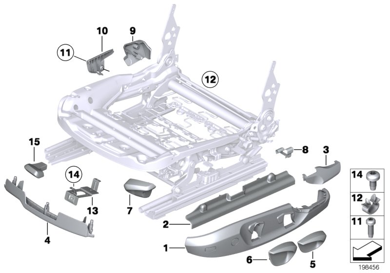 Genuine BMW 52107330151 E89 F25 F26 Lever Left (Inc. X1 20iX, X3 30dX & Z4 35is) | ML Performance UK Car Parts