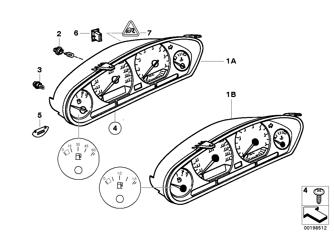 Genuine BMW 71212122085 E36 E34 Label 