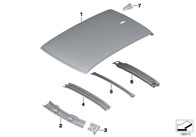 Genuine BMW 41317349171 E84 Upper Apron (Inc. X1) | ML Performance UK Car Parts