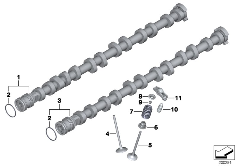 Genuine BMW 11317583236 G12 RR5 F02 Camshaft Exhaust Zyl. 7-12 (Inc. M760LiX, Wraith & Ghost EWB) | ML Performance UK Car Parts