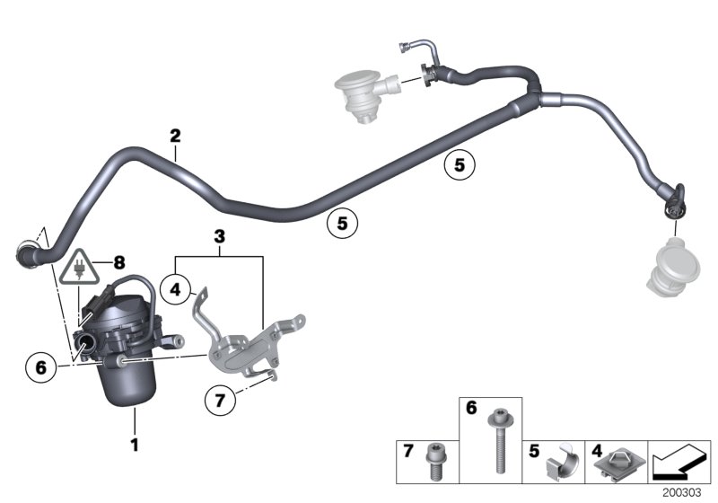 Genuine BMW 11727583871 RR4 RR6 Air Pump (Inc. Ghost, 760LiS & Dawn) | ML Performance UK Car Parts