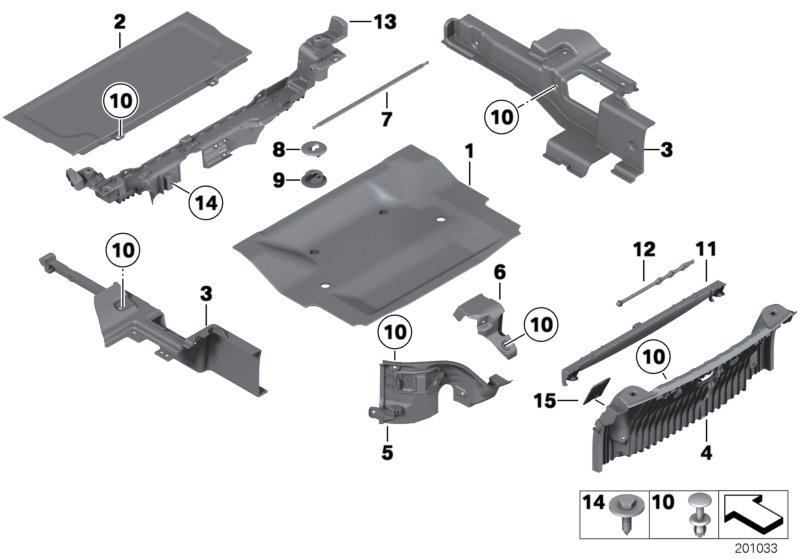 Genuine BMW 51477238061 E89 Removable Panel For Luggage Compartment (Inc. Z4 18i, Z4 35is & Z4 28i) | ML Performance UK Car Parts