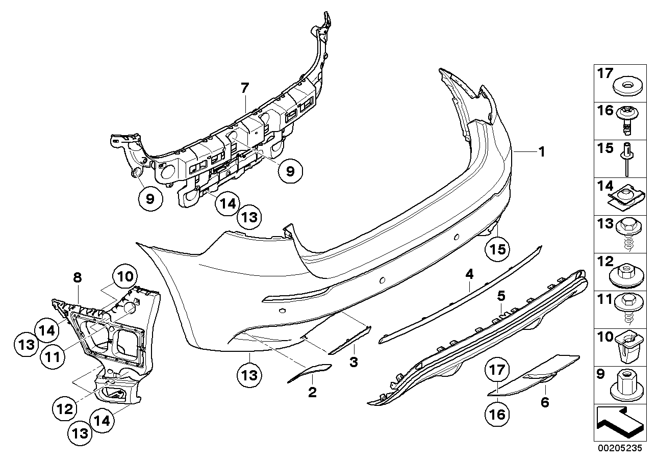 Genuine BMW 51127210541 E71 Decor Trim, Left M (Inc. X6 M) | ML Performance UK Car Parts