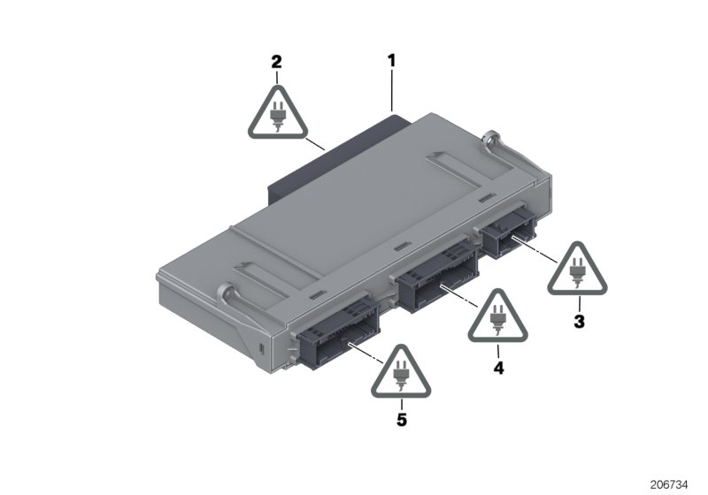 Genuine BMW 61356992424 F25 F26 Cntrl Unit, Junction Box, Electronic 3 (Inc. X4 35dX, X4 20dX & X3 18i) | ML Performance UK Car Parts