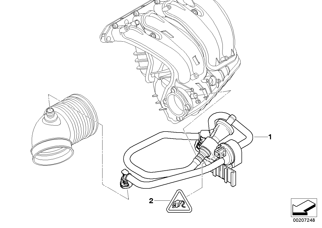 Genuine BMW 11617578888 E81 E90 Sucking Jet Pump With Lines (Inc. 116i 1.6 & 316i) | ML Performance UK Car Parts