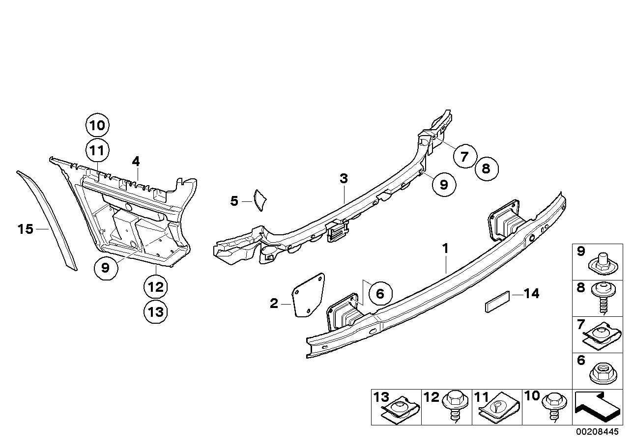 Genuine BMW 51129123785 E93 Sealing Strip (Inc. 335i & 335is) | ML Performance UK Car Parts